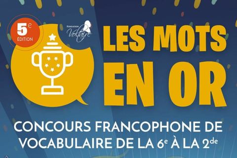 Miniature de « Les Mots en Or », un concours qui met à l’honneur la langue française - Journal des Français à l’étranger