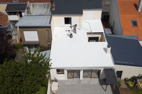 Miniature de Cool roofing : peindre les toits en blanc contre la chaleur, ça marche?